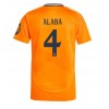 Real Madrid David Alaba #4 Bortedrakt 2024-25 Kortermet